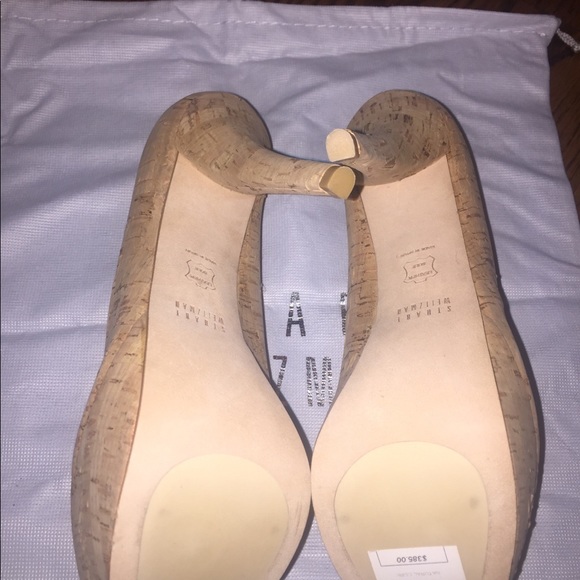 Stuart Weitzman Cork Diplille Platform Pump NWT - Picture 6 of 6